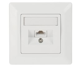 GNIAZDO KOŃCOWE RJ-45 SX9-1-6-UTP-WH SOLARIX