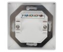 GNIAZDO KOŃCOWE RJ-45 SX9-1-6-UTP-WH SOLARIX