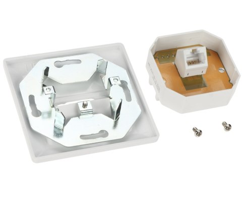 GNIAZDO KOŃCOWE RJ-45 SX9-1-6-UTP-WH SOLARIX