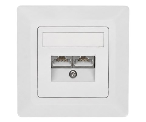 GNIAZDO KOŃCOWE RJ-45 SX9-2-5E-STP-WH SOLARIX