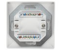 GNIAZDO KOŃCOWE RJ-45 SX9-2-5E-UTP-WH SOLARIX