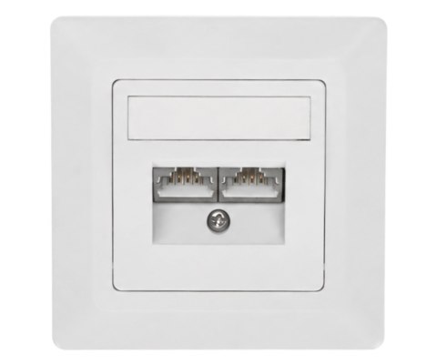GNIAZDO KOŃCOWE RJ-45 SX9-2-6-STP-WH SOLARIX