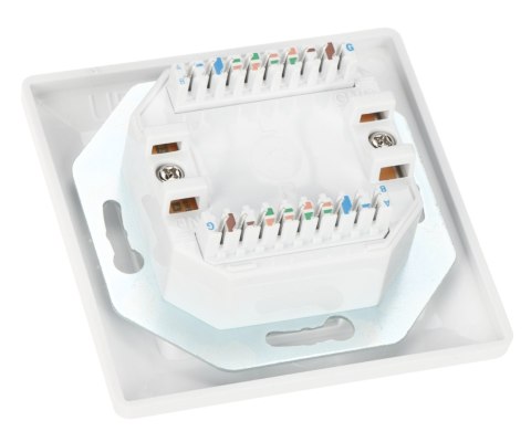 GNIAZDO KOŃCOWE RJ-45 SX9-2-6-UTP-WH SOLARIX