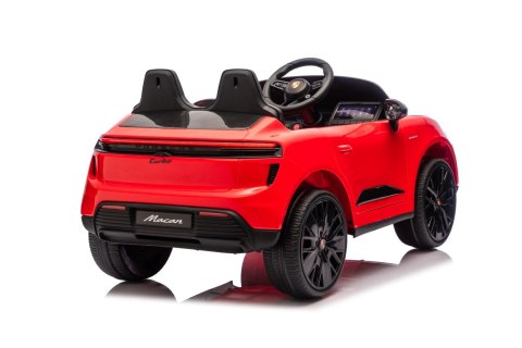 Pojazd Porsche Macan Czerwony
