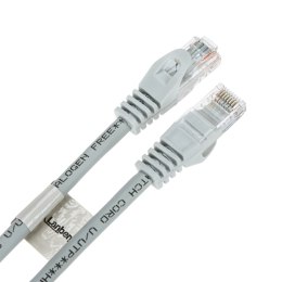 PATCHCORD RJ45/6/5.0-CU-GREY 5.0 m Lanberg
