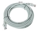 PATCHCORD RJ45/6/5.0-CU-GREY 5.0 m Lanberg