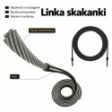 Skakanka Treningowa Sportowa Metalowe Uchwyty Łożyska Regulowana 3M
