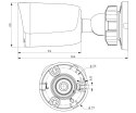 KAMERA IP TC-C34QN 2GNA-4 Spark Series - 4 Mpx 4 mm TIANDY