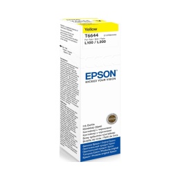 Oryginalny Tusz w butelce Yellow Epson 664 (T6644, C13T66444A)