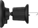 UCHWYT SAMOCHODOWY ŁADOWARKA INDUKCYJNA Baseus CW01 MagSafe Qi 2.0 15 W NA KRATKĘ CZARNY