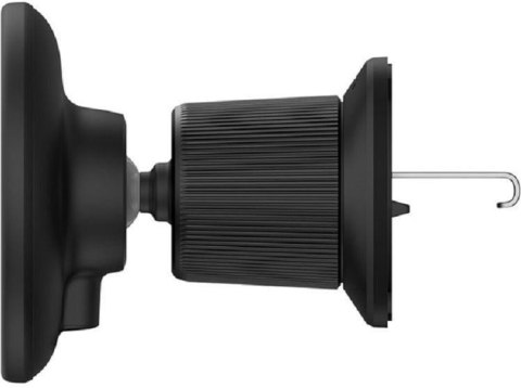 UCHWYT SAMOCHODOWY ŁADOWARKA INDUKCYJNA Baseus CW01 MagSafe Qi 2.0 15 W NA KRATKĘ CZARNY