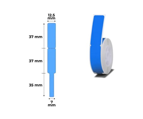 ETYKIETY DO DRUKARKI NIIMBOT-D/12.75X74+35/60/BL Niimbot