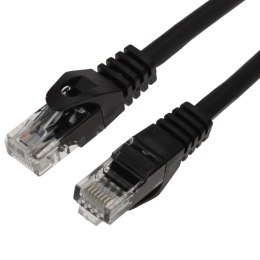 PATCHCORD RJ45/6/0.25-CU-BLACK 0.25 m Lanberg