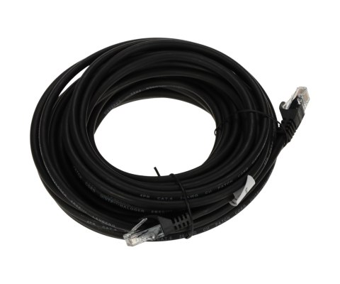 PATCHCORD RJ45/6/10-CU-BLACK 10 m Lanberg