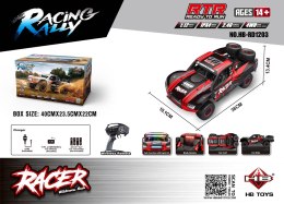 Auto R/C Terenowe RACE 18 1:12 Czarno Czerwony