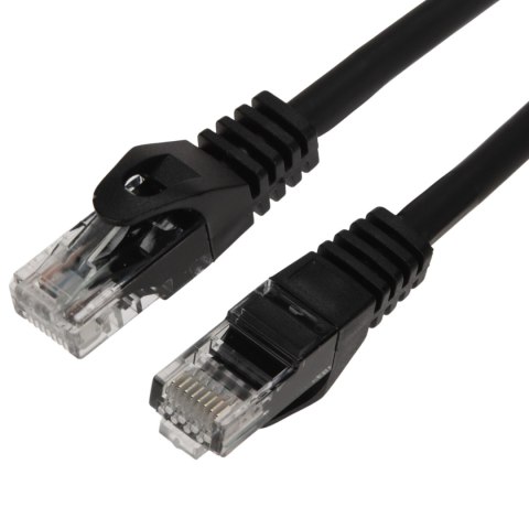 PATCHCORD RJ45/6/3.0-CU-BLACK 3.0 m Lanberg