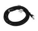 PATCHCORD RJ45/6/3.0-CU-BLACK 3.0 m Lanberg