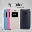 ETUI FLIP NILLKIN SPARKLE VIEW SONY E4G ZŁOTY