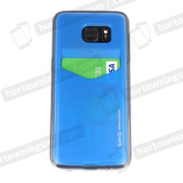 ETUI SLIM PLUS S NEW SAMSUNG I9500 S4 NIEBIESKIE