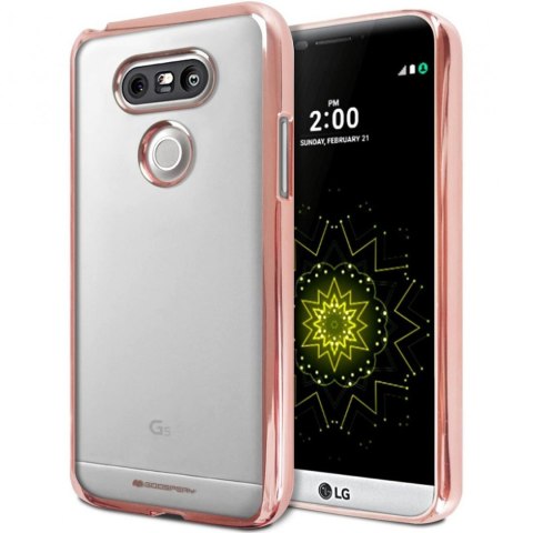 Etui ramka Ring2 LG G5 jasny róż