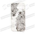 ETUI SLIM CASE ART HTC 626 KWIATY