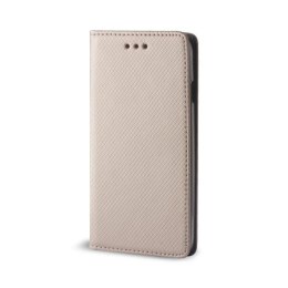 Etui Flip Magnet HUAWEI P8 LITE 2017 złoty