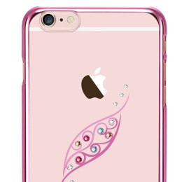 Etui X-FITTED Swarovski IPHONE 6+ Leaf różowe PPJYP