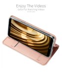 Etui portfel Dux ducis skin leather HUAWEI MATE 10 jasny róż