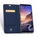 Etui portfel Dux ducis skin leather SAMSUNG A8+ PLUS 2018 granat