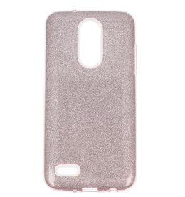 Etui Glitter LG K8 2018 różowe