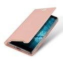 Etui portfel Dux Ducis skin leather SAMSUNG GALAXY A30 jasnoróżowe