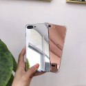 Etui Lustro Mirror Anti shock IPHONE X różowe