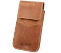 Etui Kabura skórzana do paska pionowa otwierana portfel Nexeri Flap Leather IPHONE X/XS/SAMSUNG GALAXY S6/S20 brązowe