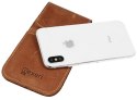 Etui Kabura skórzana do paska pionowa otwierana portfel Nexeri Flap Leather IPHONE X/XS/SAMSUNG GALAXY S6/S20 brązowe