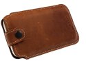 Etui Wsuwka skórzana Nexeri Leather Pocket XL IPHONE X/XS/SAMSUNG GALAXY S6/S20 brązowe