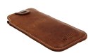 Etui Wsuwka skórzana Nexeri Leather Pocket XL IPHONE X/XS/SAMSUNG GALAXY S6/S20 brązowe