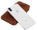 Etui Wsuwka skórzana Nexeri Leather Pocket XL IPHONE X/XS/SAMSUNG GALAXY S6/S20 brązowe