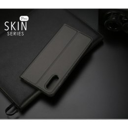 Etui HUAWEI MATE 30 LITE z klapką Dux Ducis skórzane Skin Leather czarne