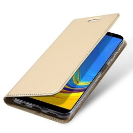 Etui HUAWEI MATE 30 LITE z klapką Dux Ducis skórzane Skin Leather złote