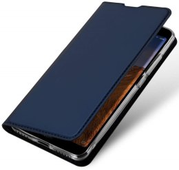 Etui HUAWEI MATE 30 z klapką Dux Ducis skórzane Skin Leather granatowe