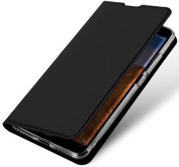 Etui IPHONE 11 PRO z klapką Dux Ducis skórzane Skin Leather czarne