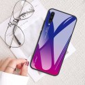 Etui Szklane Glass case Gradient IPHONE 11 PRO niebiesko-różowe