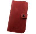 Etui portfel skórzany Nexeri Wallet Leather XL SAMSUNG GALAXY A10 bordowe