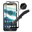 Szkło hartowane 5D XIAOMI MI A3 LITE czarne Full Glue