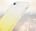 Etui XIAOMI REDMI K30 Brokat Glitter srebrno-złote