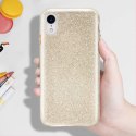 Etui HUAWEI P40 LITE E Brokat Glitter gold