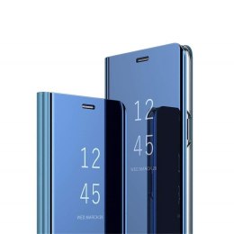 Etui HUAWEI P40 LITE E Clear View Cover z klapką niebieskie