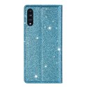 Etui HUAWEI P40 LITE portfel z klapką Flip Magnet Shine Brokat miętowe