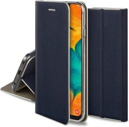 Etui HUAWEI Y6P portfel z klapką skóra ekologiczna Flip Venus granatowe