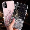 Etui HUAWEI P SMART 2020 Brokat Cekiny Glue Glitter Case różowe